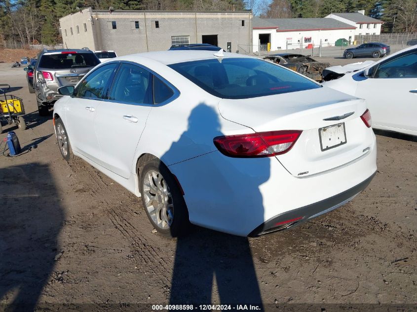 VIN 1C3CCCEG0FN523594 2015 Chrysler 200, C no.3