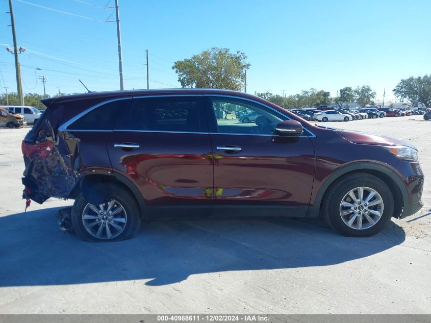 2020 Kia Sorento 3.3L Lx VIN: 5XYPGDA50LG621118 Lot: 40988611