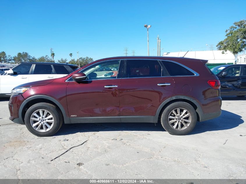 2020 Kia Sorento 3.3L Lx VIN: 5XYPGDA50LG621118 Lot: 40988611