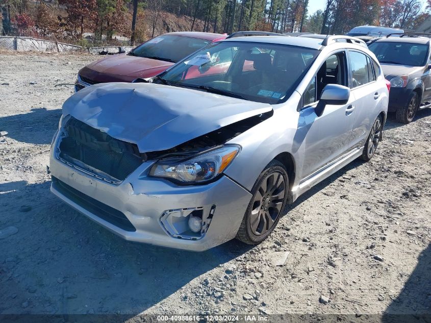 2014 Subaru Impreza 2.0I Sport Premium VIN: JF1GPAL6XE8259917 Lot: 40988616