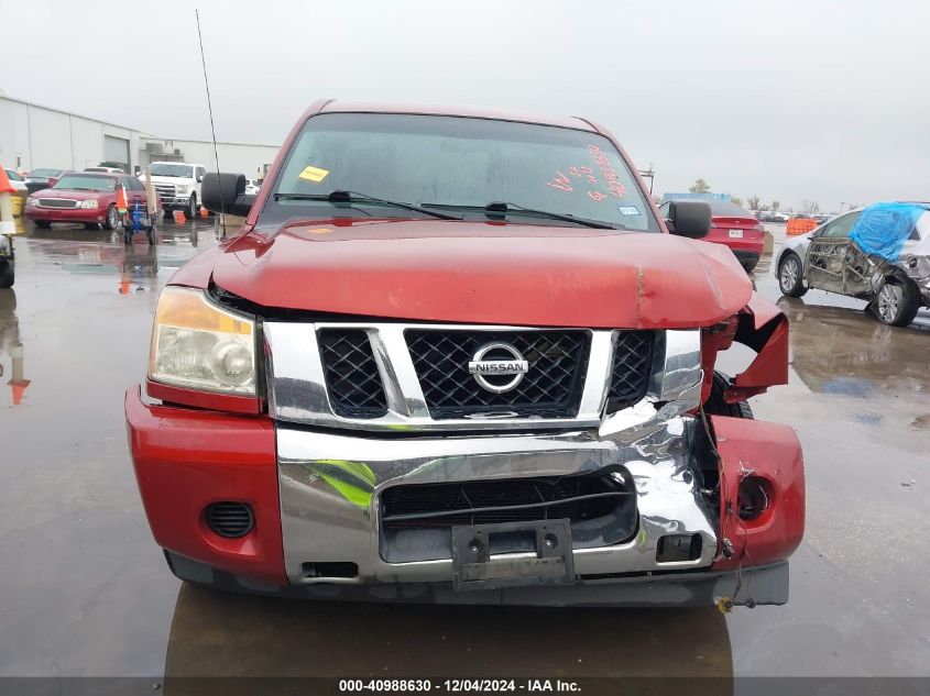 2013 Nissan Titan Sv VIN: 1N6BA0EK9DN304501 Lot: 40988630