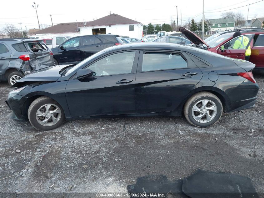 2022 Hyundai Elantra Se VIN: KMHLL4AG1NU244419 Lot: 40988663