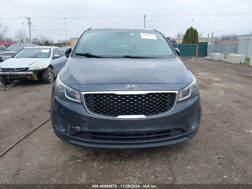 2015 Kia Sedona Lx VIN: KNDMB5C12F6040647 Lot: 40988678