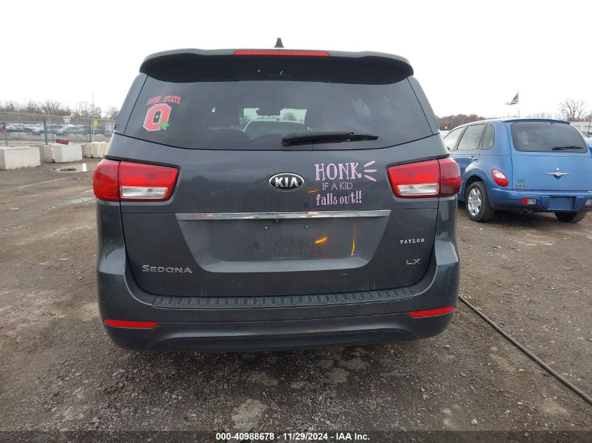 2015 Kia Sedona Lx VIN: KNDMB5C12F6040647 Lot: 40988678