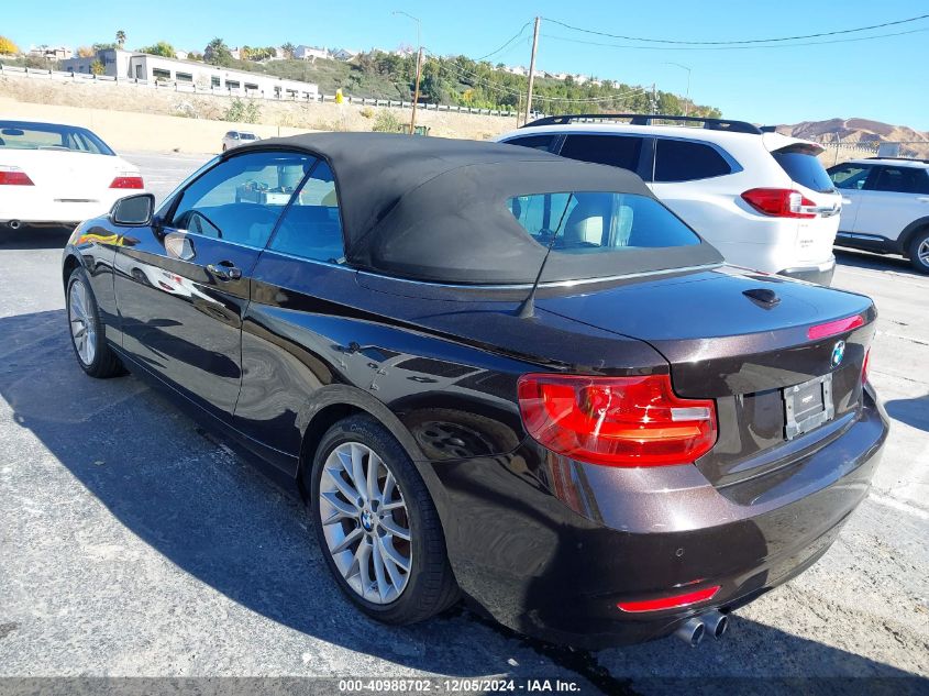 VIN WBA1K5C54FV474156 2015 BMW 2 Series, 228I no.3