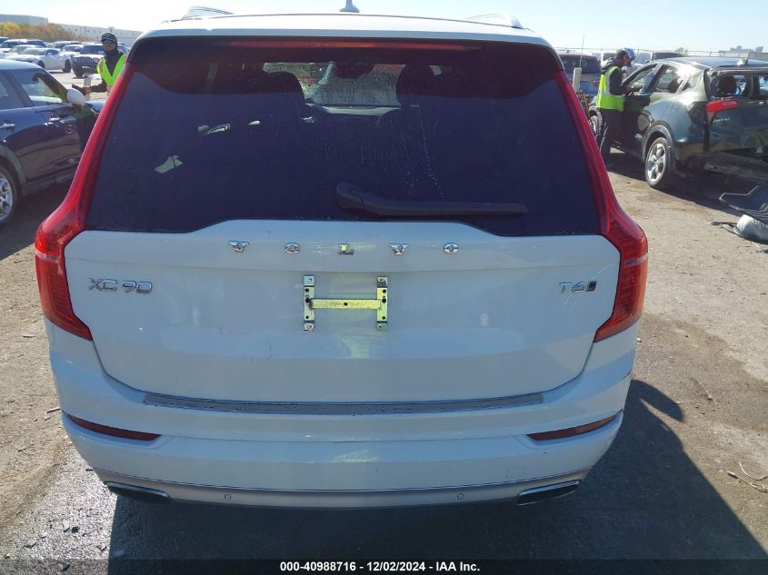 2020 Volvo Xc90 T6 Momentum 7 Passenger VIN: YV4A22PK0L1570710 Lot: 40988716