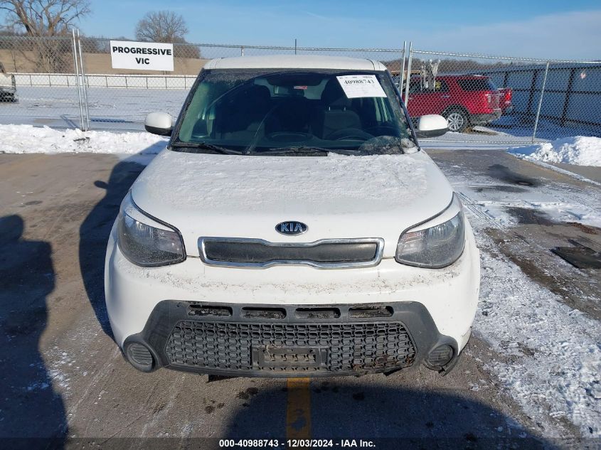 2016 Kia Soul VIN: KNDJN2A26G7370890 Lot: 40988743