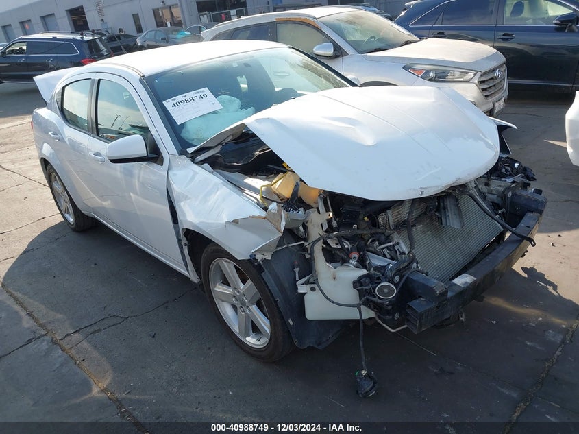 2013 DODGE AVENGER SXT - 1C3CDZCB5DN707983