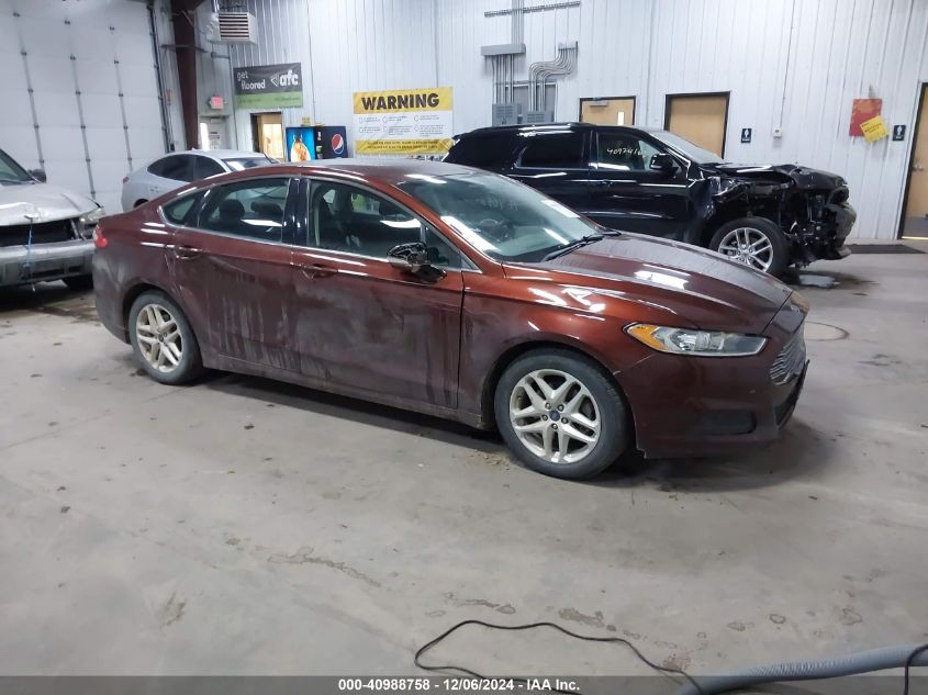 VIN 3FA6P0HDXFR305498 2015 Ford Fusion, SE no.1