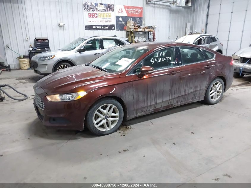 VIN 3FA6P0HDXFR305498 2015 Ford Fusion, SE no.2