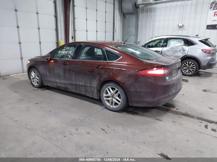 VIN 3FA6P0HDXFR305498 2015 Ford Fusion, SE no.3