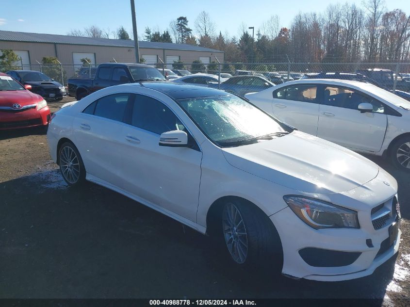 VIN WDDSJ4EB0GN307033 2016 Mercedes-Benz CLA 250 no.1