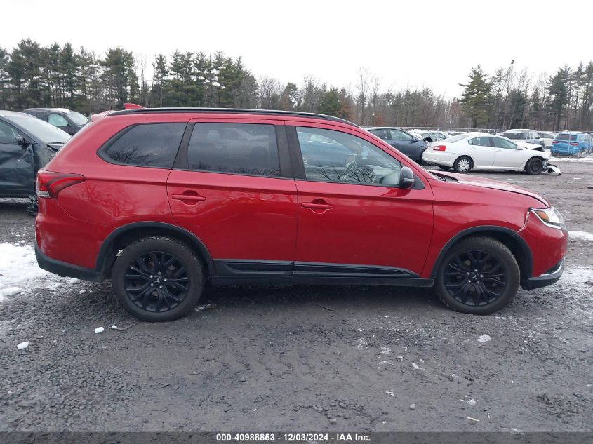 2019 Mitsubishi Outlander Le VIN: JA4AZ3A38KZ048830 Lot: 40988853