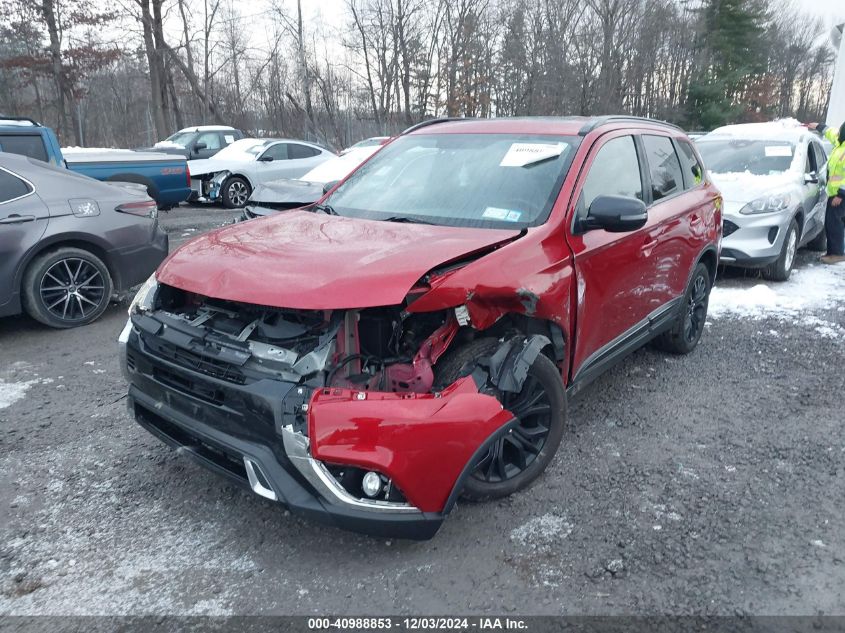 2019 Mitsubishi Outlander Le VIN: JA4AZ3A38KZ048830 Lot: 40988853