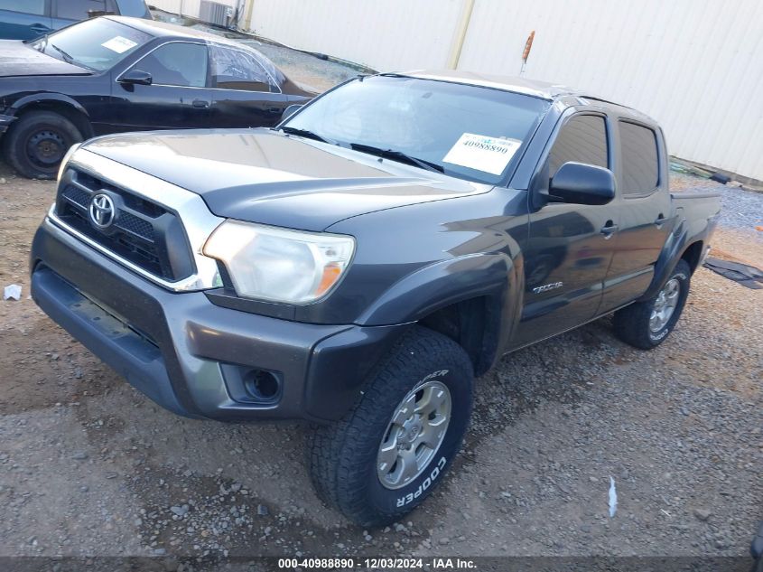 VIN 5TFLU4ENXEX093332 2014 Toyota Tacoma, Double Cab no.2