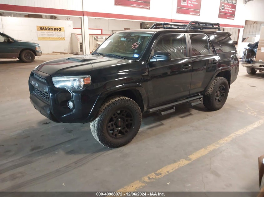 Vin: jtebu5jrxk5730037, lot: 41478855, toyota 4runner trd pro 20192