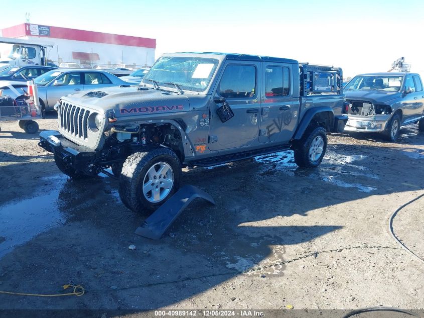 VIN 1C6JJTEG6NL125350 2022 Jeep Gladiator, Mojave 4X4 no.2