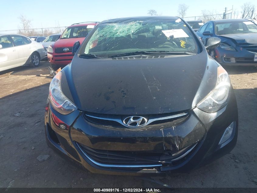 2013 Hyundai Elantra Gls VIN: 5NPDH4AE8DH447857 Lot: 40989176