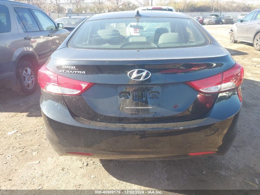 2013 Hyundai Elantra Gls VIN: 5NPDH4AE8DH447857 Lot: 40989176