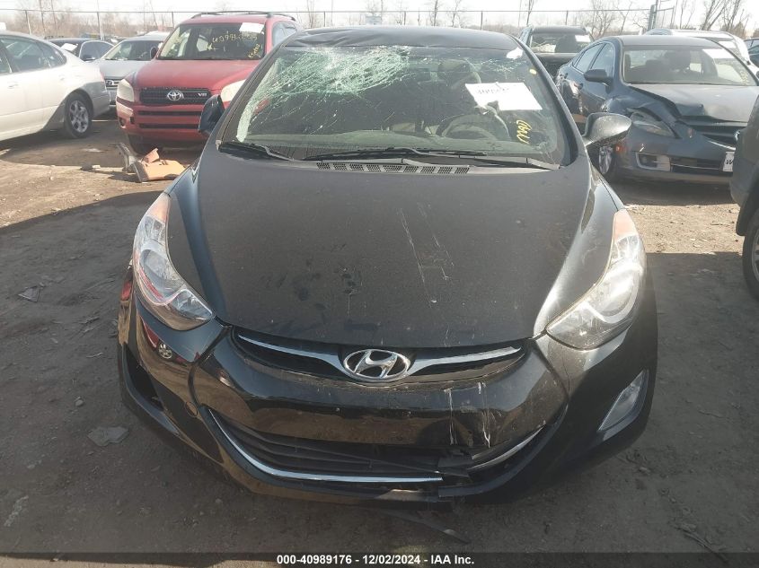 2013 Hyundai Elantra Gls VIN: 5NPDH4AE8DH447857 Lot: 40989176