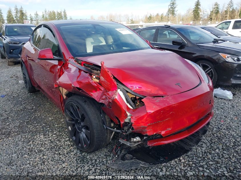 VIN 7SAYGDEF6RF023626 2024 Tesla Model Y, Performan... no.6