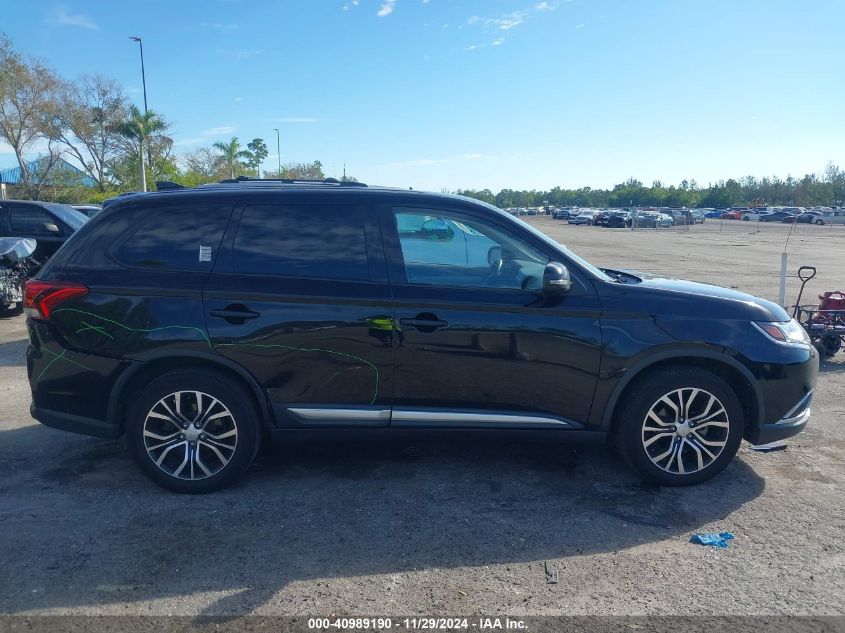 2018 Mitsubishi Outlander Le/Se/Sel VIN: JA4AD3A36JZ063355 Lot: 40989190