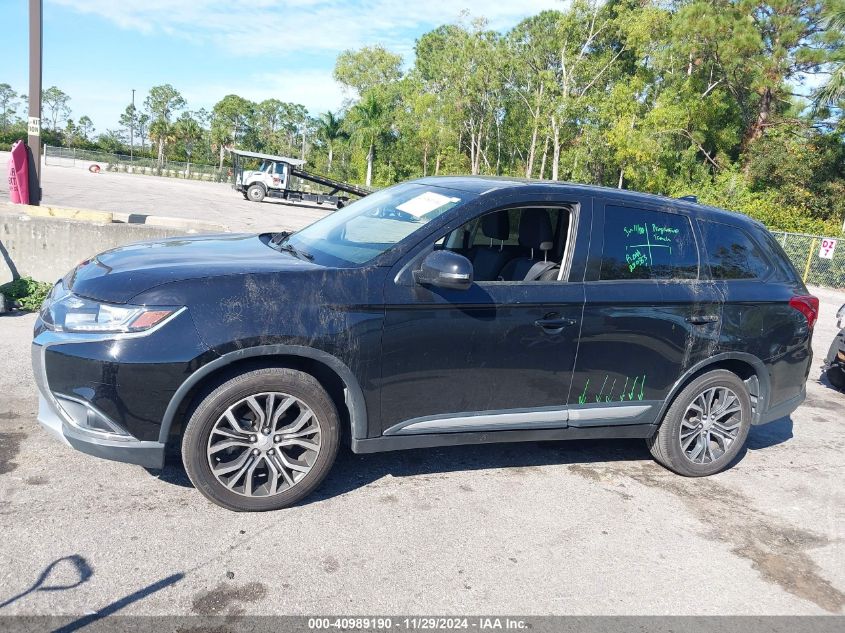 2018 Mitsubishi Outlander Le/Se/Sel VIN: JA4AD3A36JZ063355 Lot: 40989190