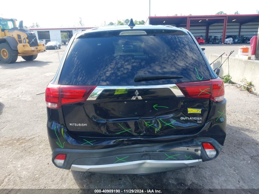 2018 Mitsubishi Outlander Le/Se/Sel VIN: JA4AD3A36JZ063355 Lot: 40989190