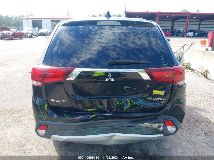 2018 Mitsubishi Outlander Le/Se/Sel VIN: JA4AD3A36JZ063355 Lot: 40989190