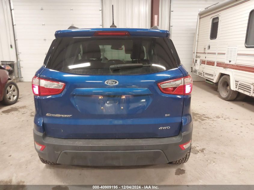 VIN MAJ6S3GL2KC266973 2019 Ford Ecosport, SE no.16