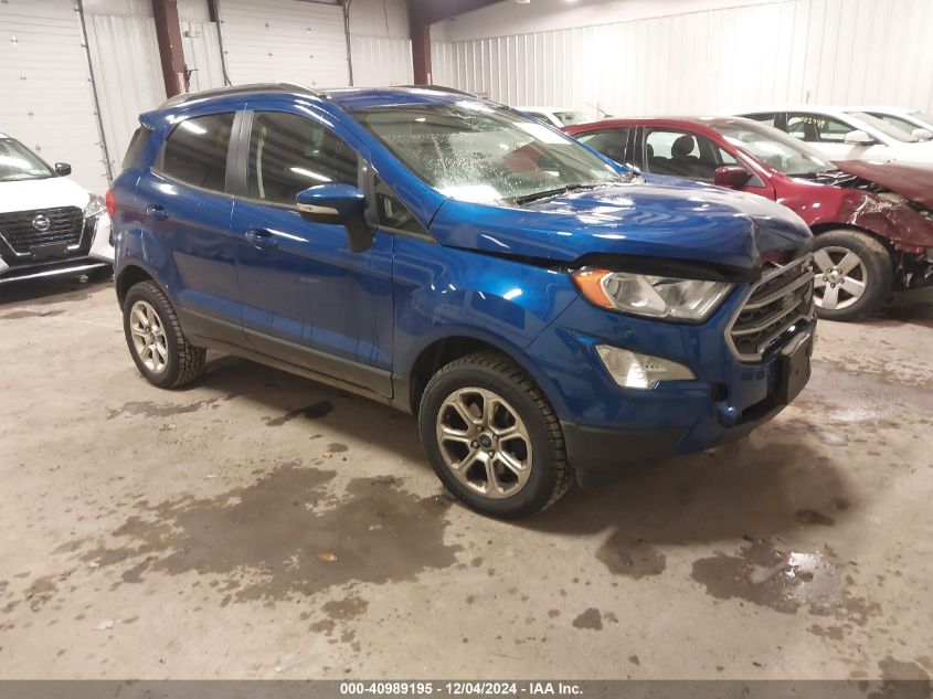 VIN MAJ6S3GL2KC266973 2019 Ford Ecosport, SE no.1