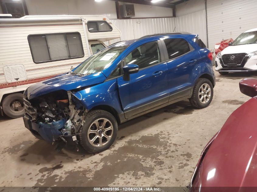 VIN MAJ6S3GL2KC266973 2019 Ford Ecosport, SE no.2