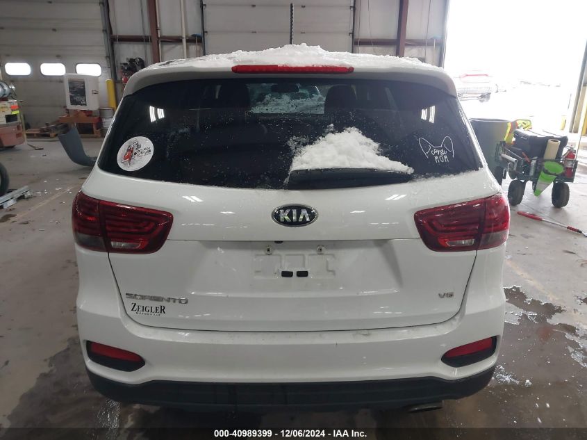 2019 Kia Sorento 3.3L Lx VIN: 5XYPGDA52KG481152 Lot: 40989399