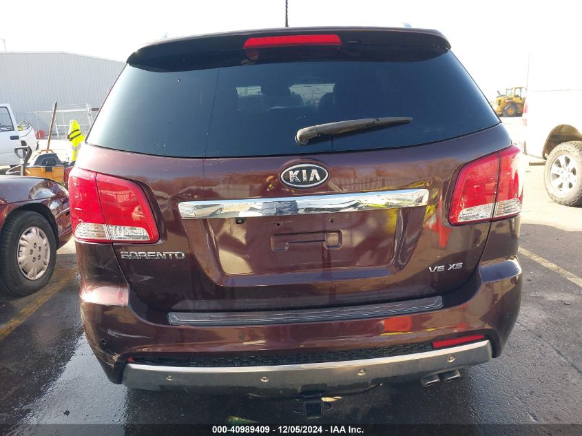 2013 Kia Sorento Sx V6 VIN: 5XYKWDA26DG371162 Lot: 40989409