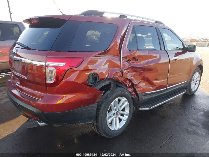 VIN 1FM5K7D87EGB43269 2014 Ford Explorer, Xlt no.4