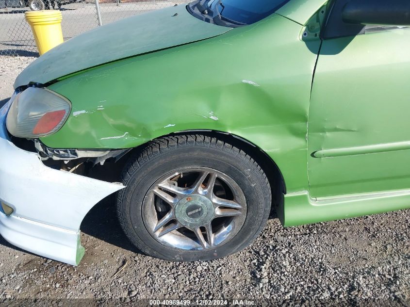 2003 Toyota Corolla S VIN: 1NXBR32E53Z117798 Lot: 40989499