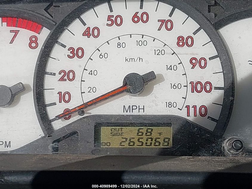 2003 Toyota Corolla S VIN: 1NXBR32E53Z117798 Lot: 40989499