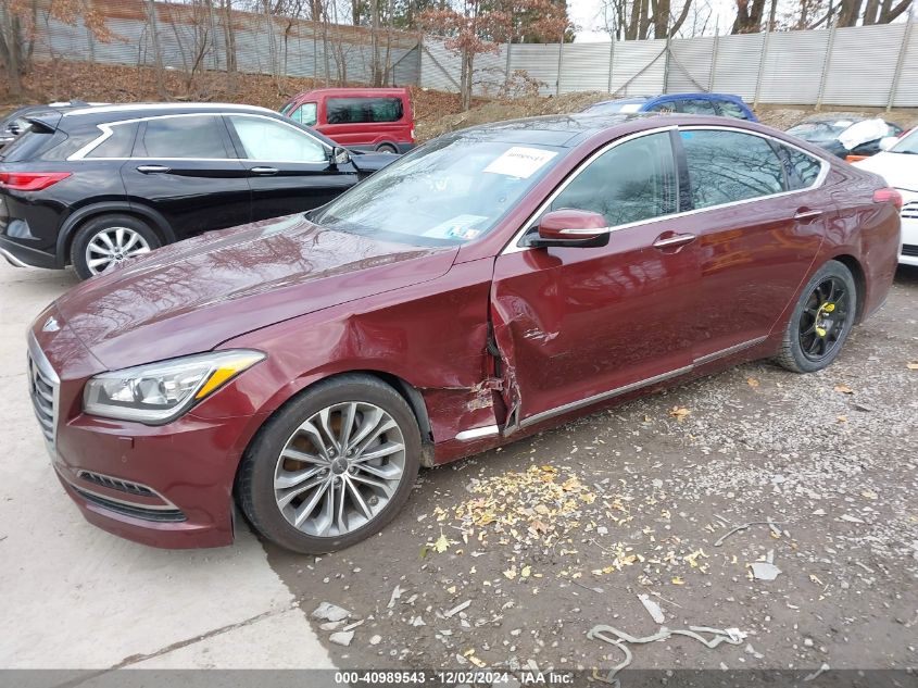 VIN KMHGN4JE9FU102511 2015 Hyundai Genesis, 3.8 no.2