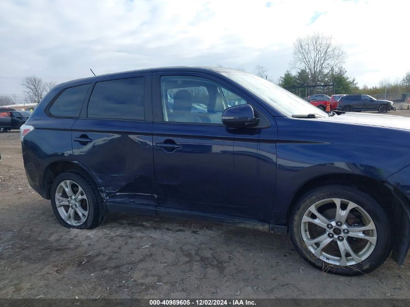 2014 Mitsubishi Outlander Se VIN: JA4AZ3A31EZ003149 Lot: 40989605