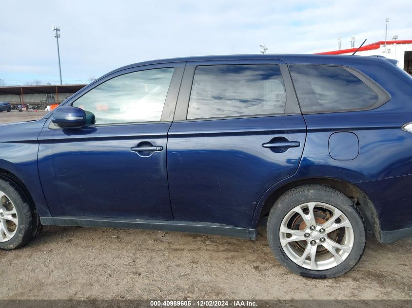 2014 Mitsubishi Outlander Se VIN: JA4AZ3A31EZ003149 Lot: 40989605