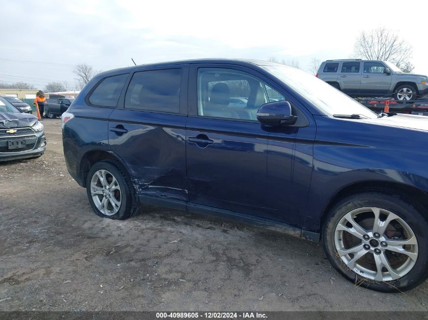 2014 Mitsubishi Outlander Se VIN: JA4AZ3A31EZ003149 Lot: 40989605