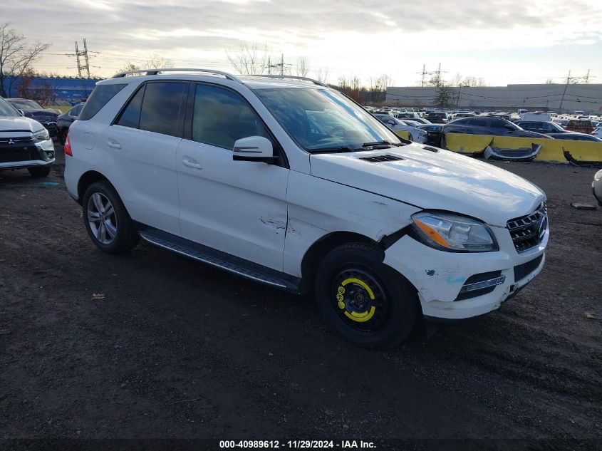 VIN 4JGDA5HB0EA420758 2014 Mercedes-Benz ML 350, 4M... no.1