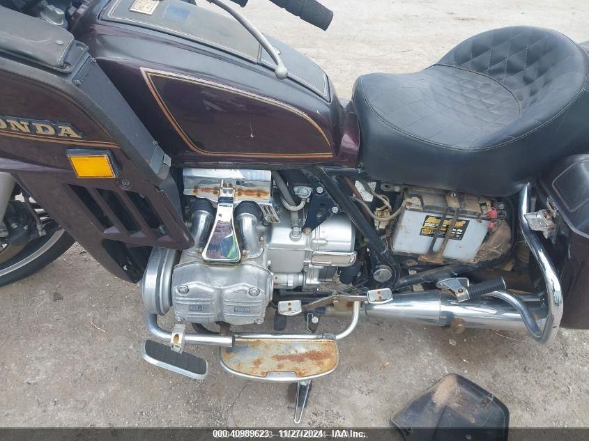 1981 Honda Gl1100 I VIN: 1HFSC0210BA101984 Lot: 40989623