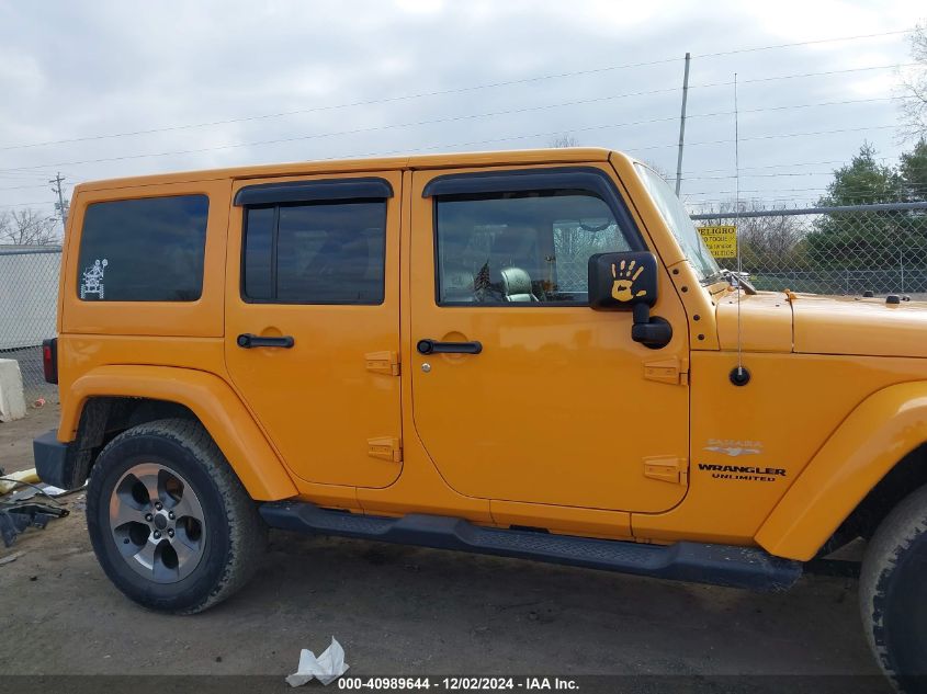 2012 Jeep Wrangler Unlimited Sahara VIN: 1C4BJWEG7CL159664 Lot: 40989644