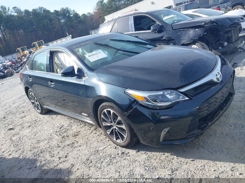 2016 TOYOTA AVALON HYBRID