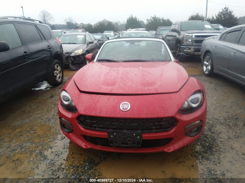 2018 Fiat 124 Spider Lusso VIN: JC1NFAEK7J0133857 Lot: 40989727