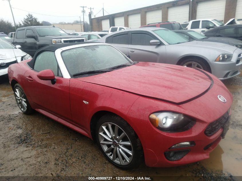 2018 Fiat 124 Spider Lusso VIN: JC1NFAEK7J0133857 Lot: 40989727