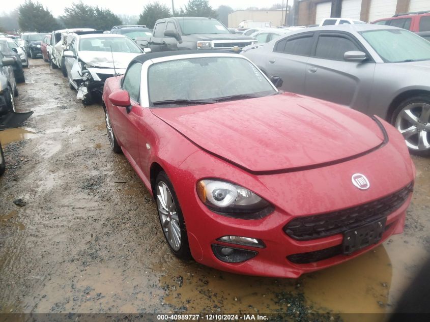 VIN JC1NFAEK7J0133857 2018 Fiat 124 Spider, Lusso no.1