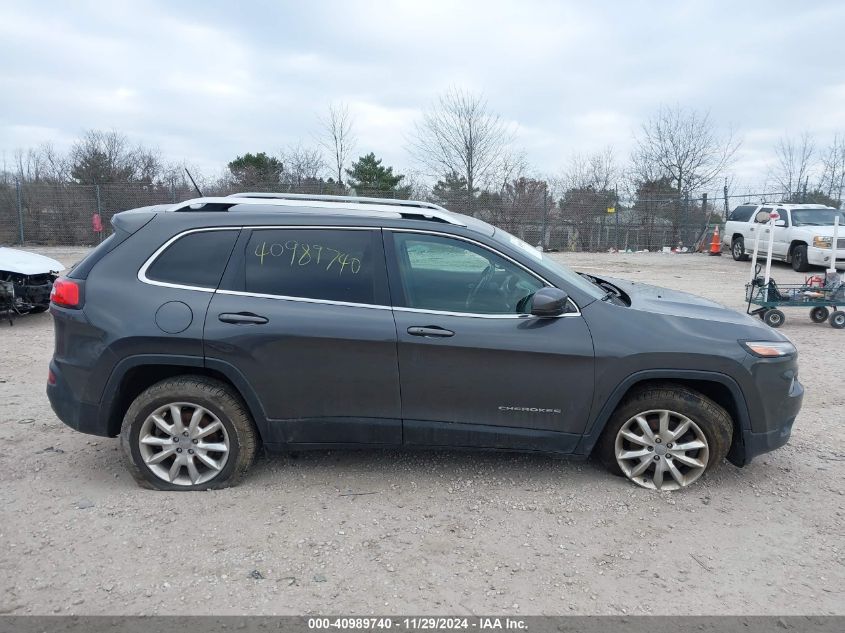 2015 Jeep Cherokee Limited VIN: 1C4PJMDS3FW736127 Lot: 40989740