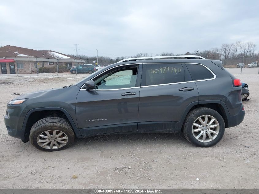 2015 Jeep Cherokee Limited VIN: 1C4PJMDS3FW736127 Lot: 40989740